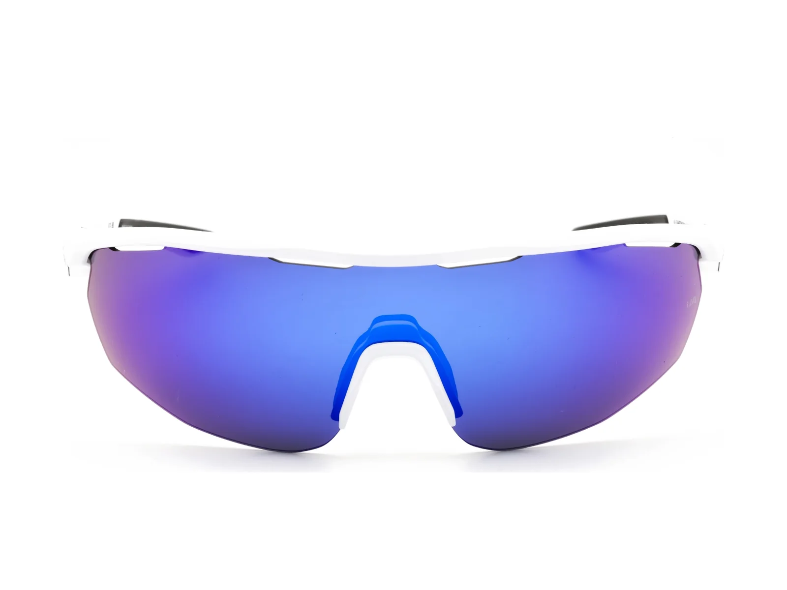 Under Armour Gametime sunglasses in matte white, front view