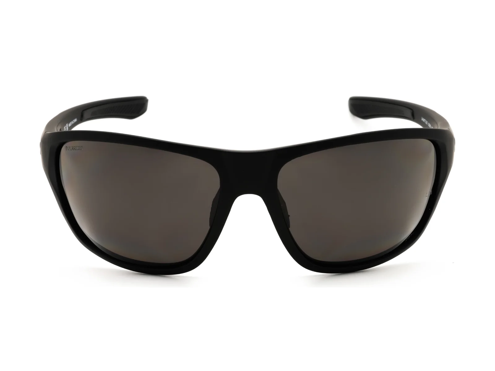 Under Armour Battle sunglasses in matte black, front view