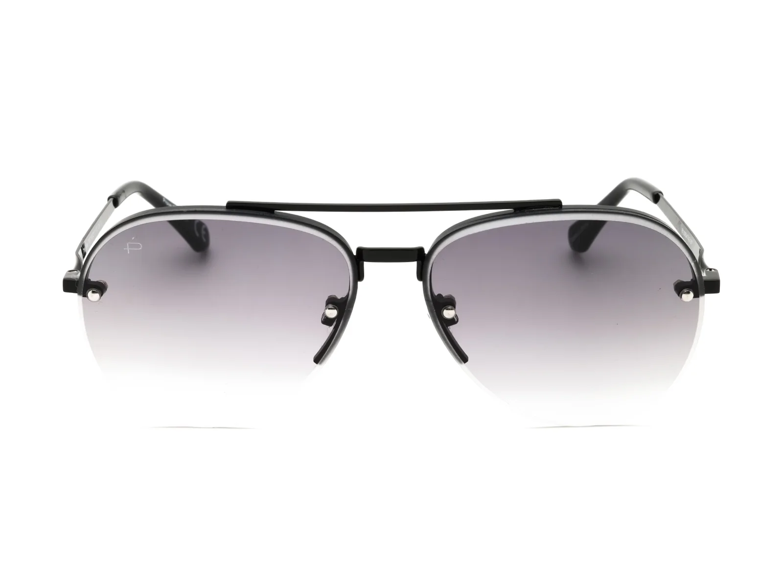 Privé Revaux The Bijou sunglasses in black, front view