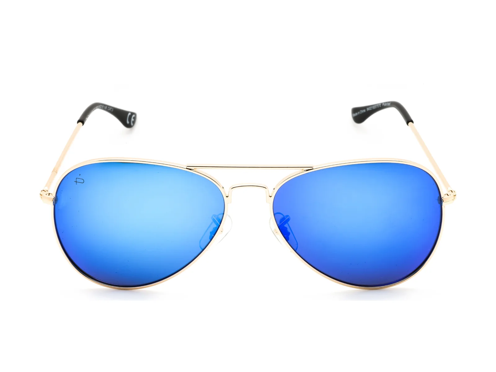 Privé Revaux Commando 2.0 sunglasses in gold, front view