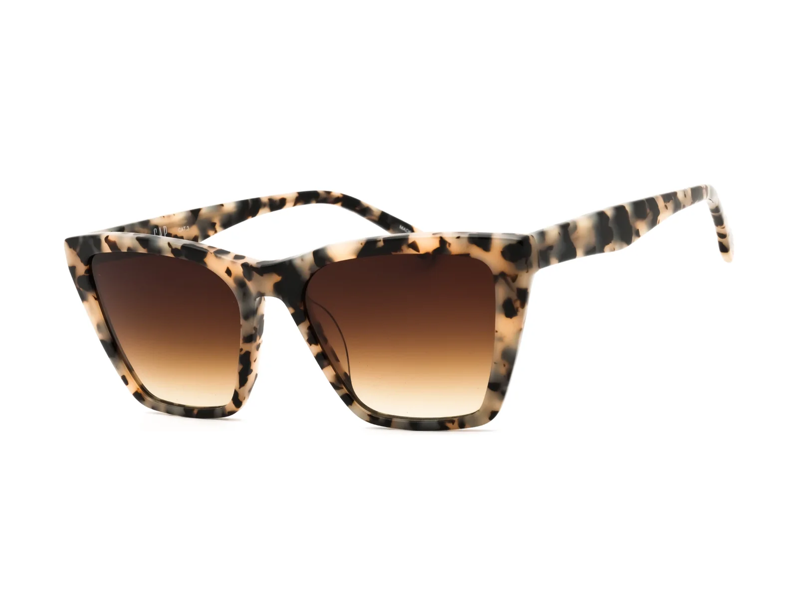 Gap SGP020 sunglasses in white havana, side view