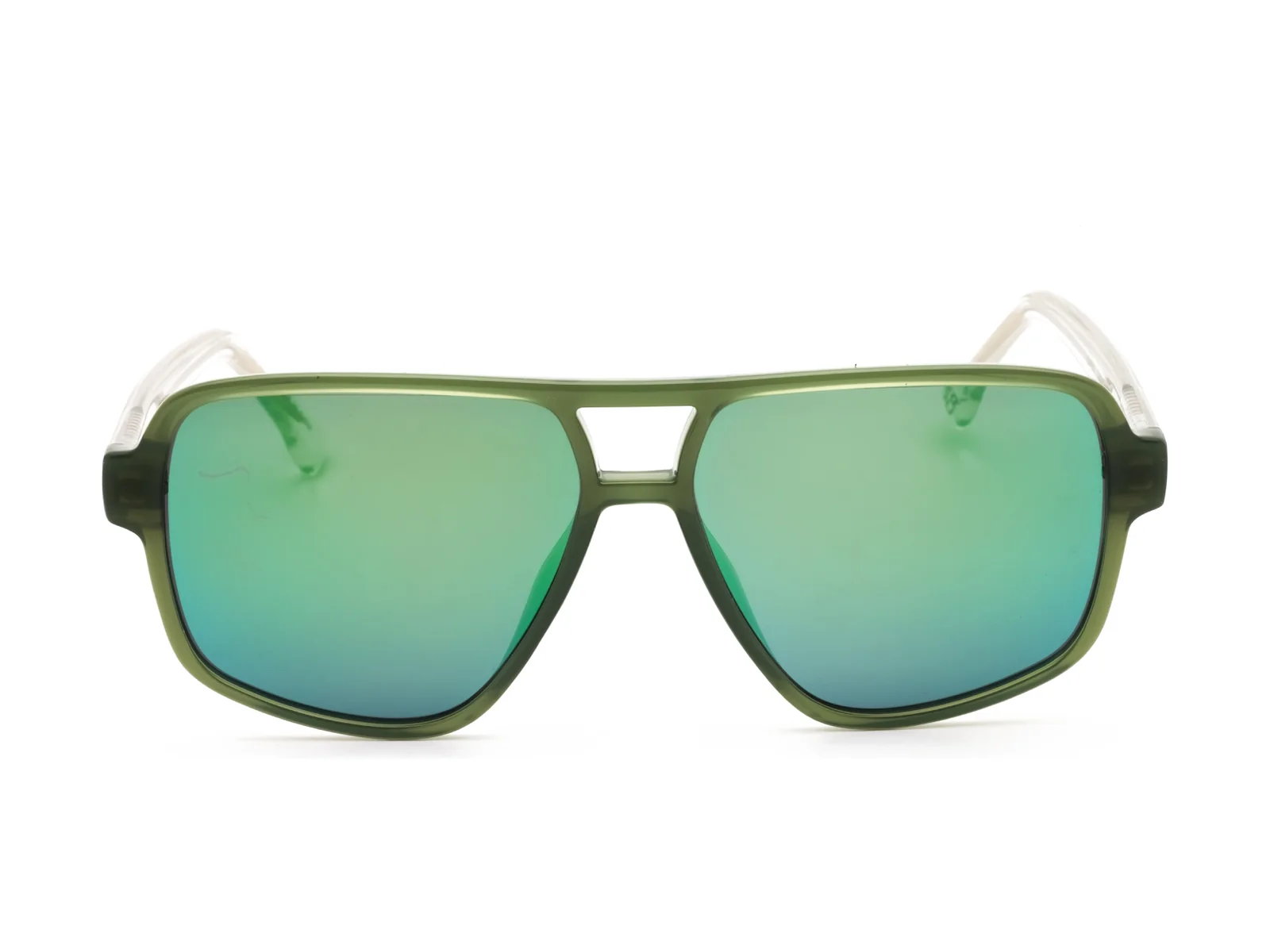 Gap SGP202 sunglasses in green, front view