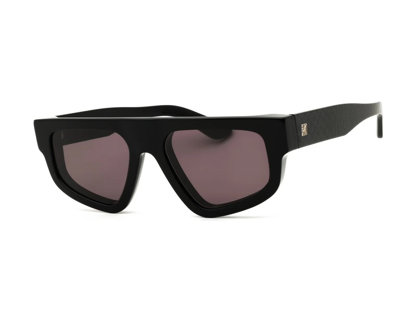 Calvin Klein CK25539S sunglasses in black, side view
