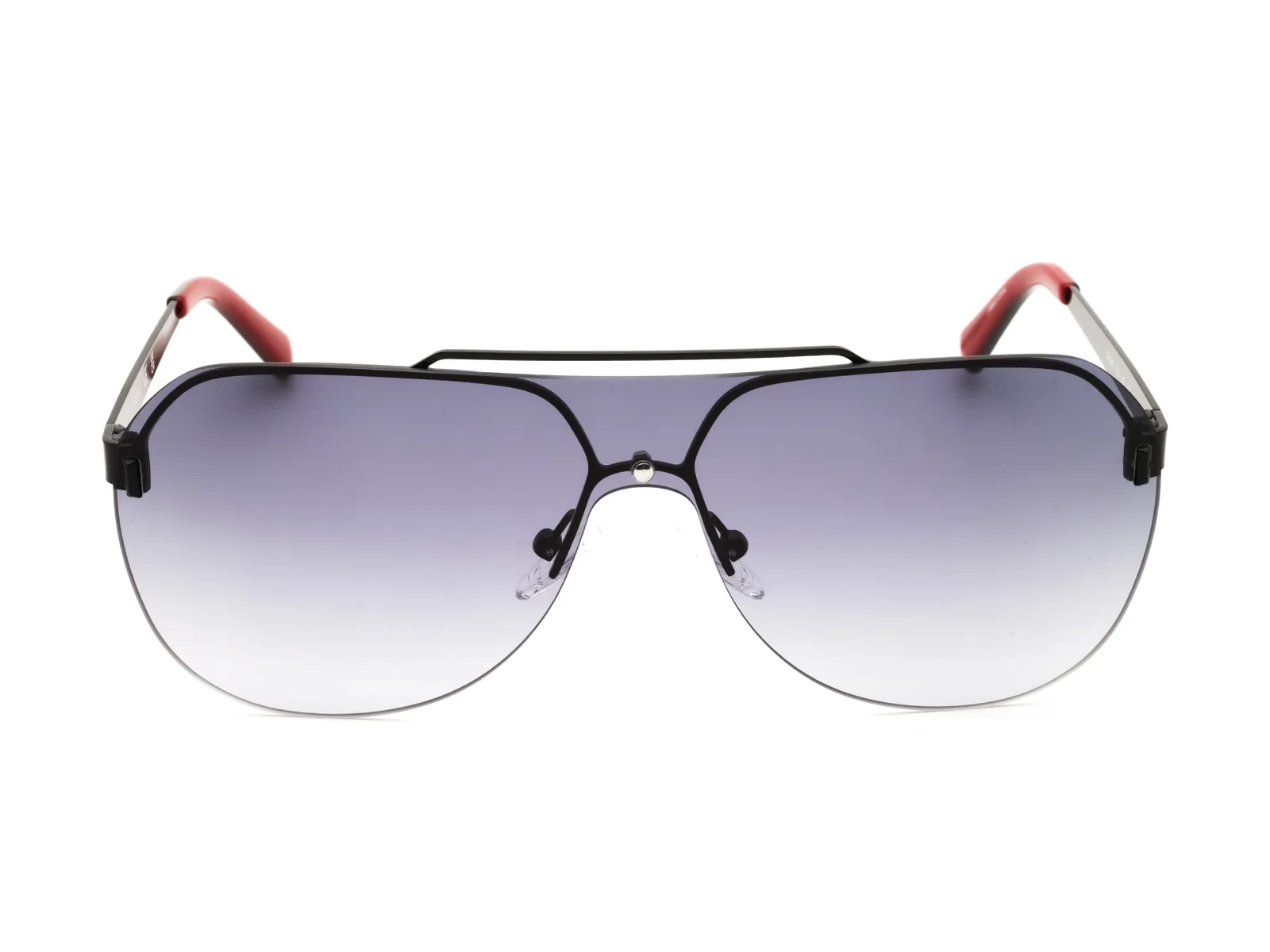 Guess Factory GF5053 sunglasses in shiny black, front view