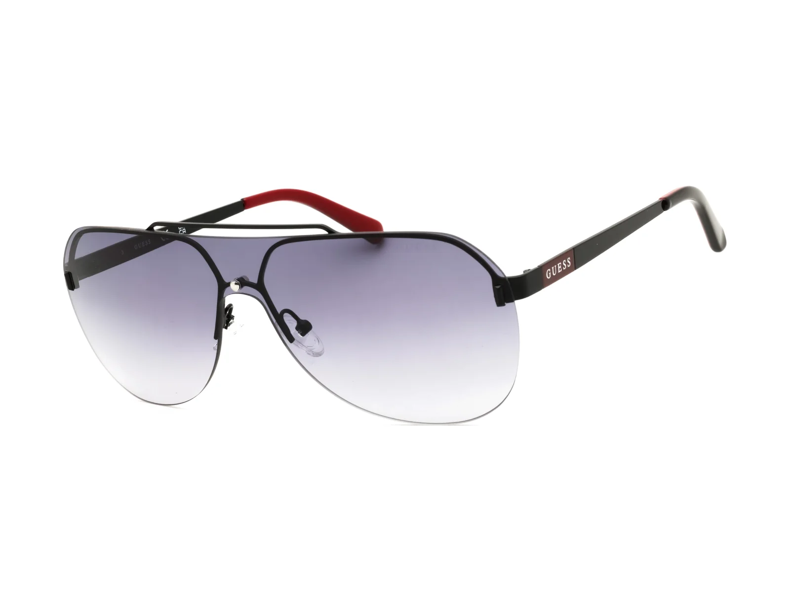 Guess Factory GF5053 sunglasses in shiny black, side view