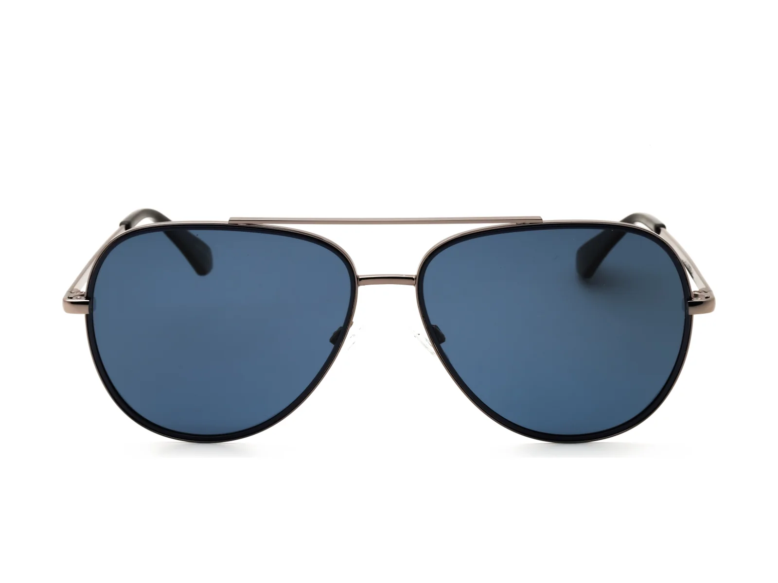 Privé Revaux Earth Pass sunglasses in gunmetal and black, front view
