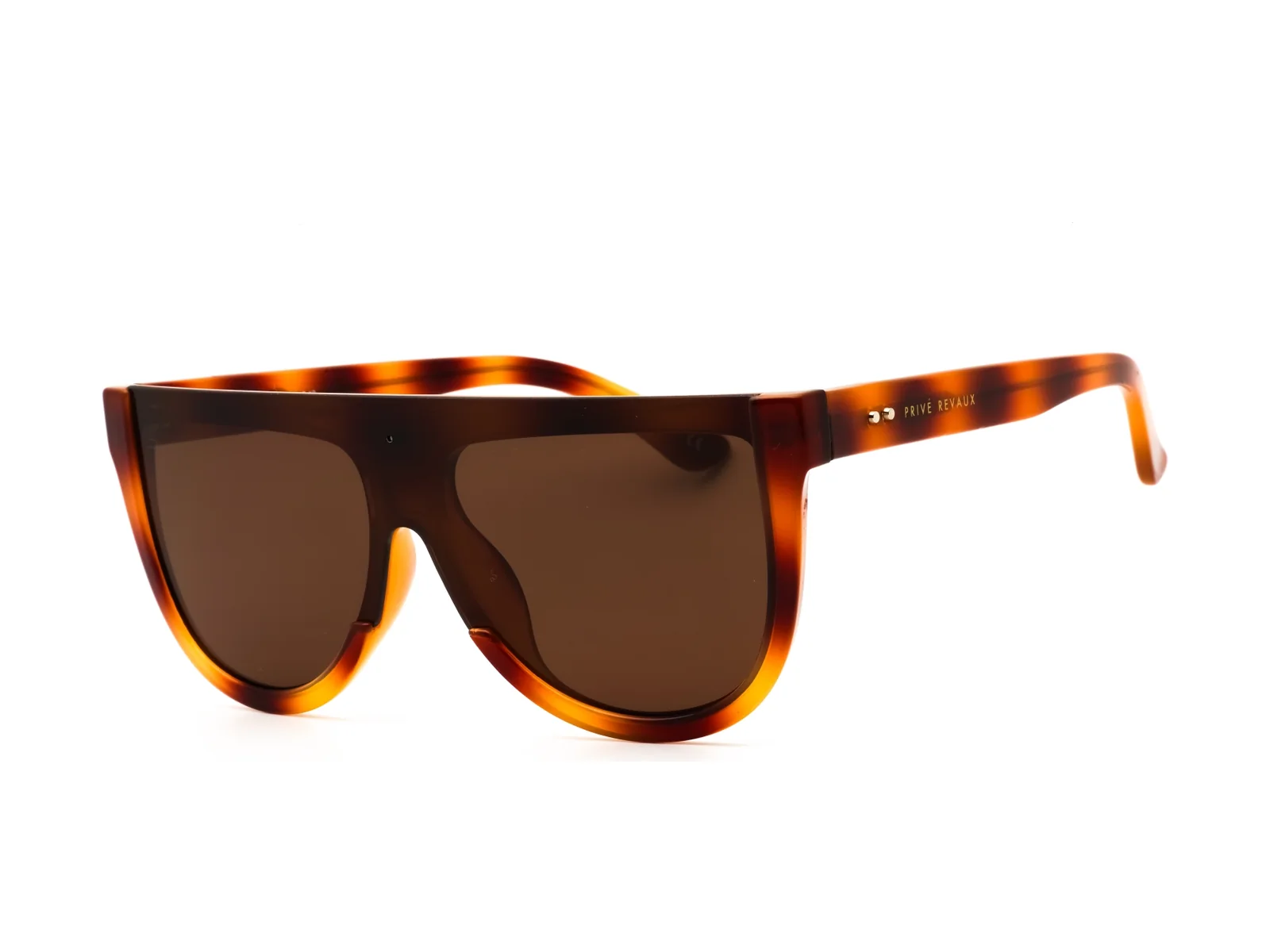 Privé Revaux The Coco sunglasses in havana tortoise, side view