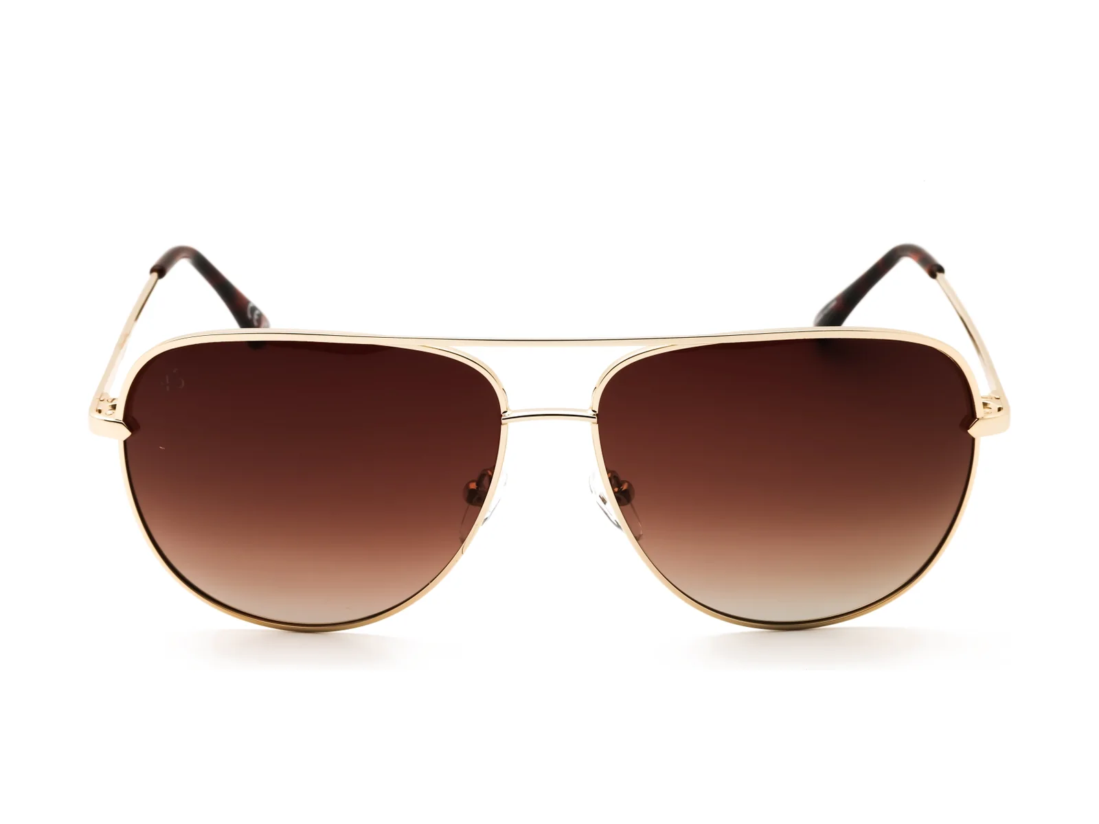 Privé Revaux Stunt Man sunglasses in gold, front view