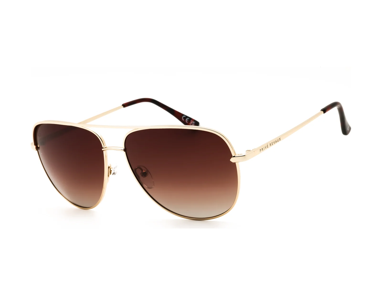 Privé Revaux Stunt Man sunglasses in gold, side view