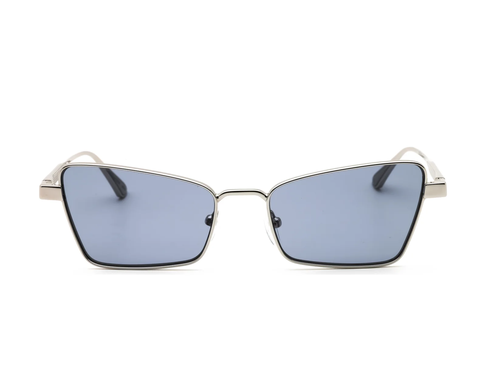 Calvin Klein CK24110S sunglasses in light gunmetal, front view