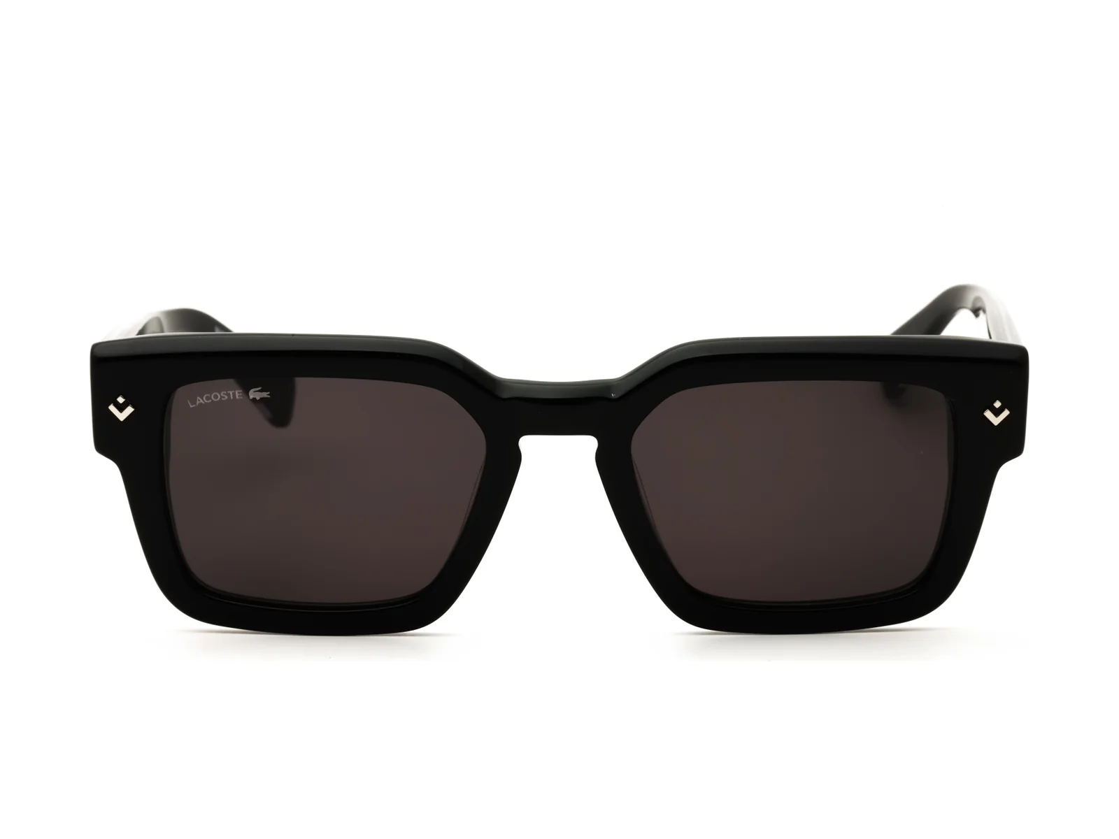 Lacoste L6071S sunglasses in black, front view