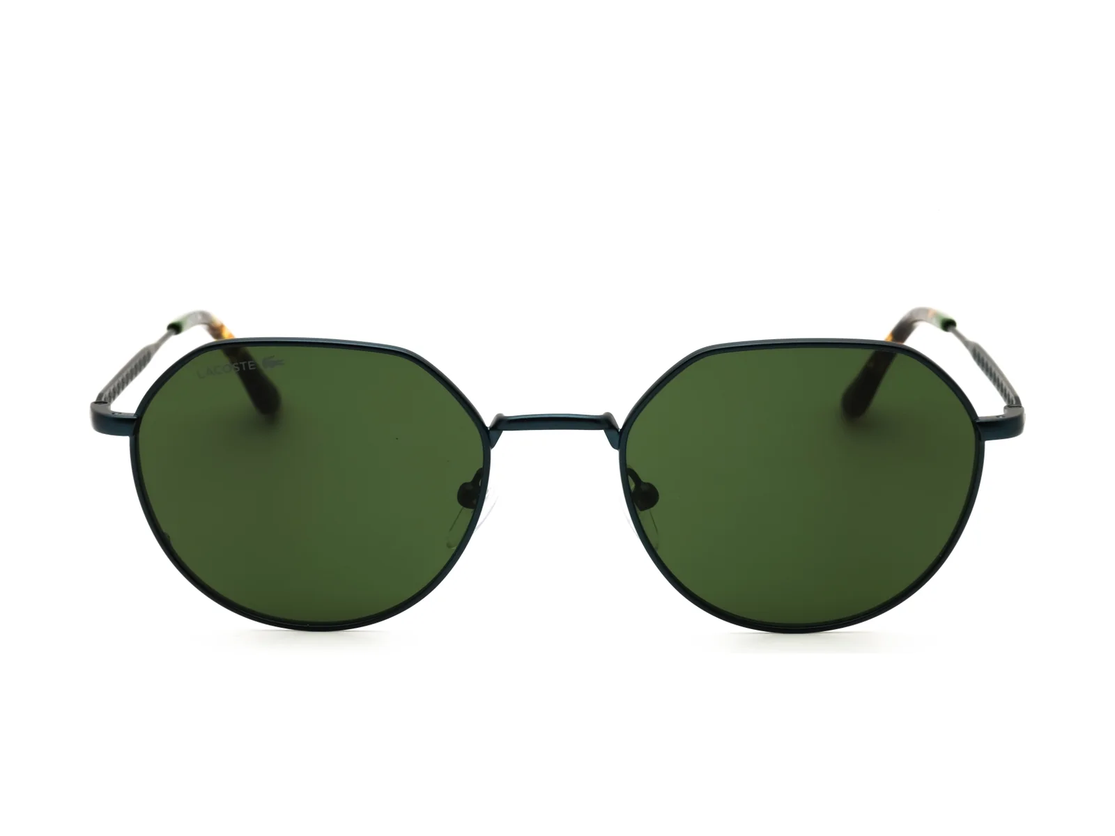 Lacoste L268S sunglasses in dark blue, front view