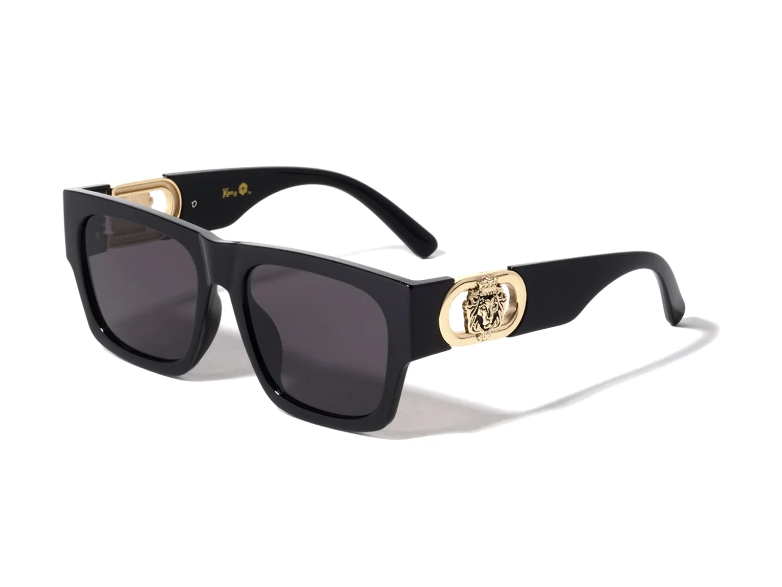 XClusive Black Pride sunglasses in black, side view